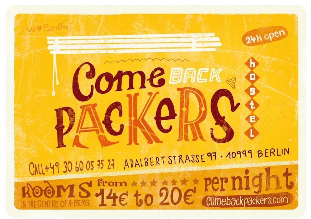 Comebackpackers Berlin Eksteriør bilde